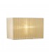 Rectangle Organza Shade, 400x210x260mm, Soft Bronze, For Floor Lamp - 1