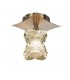 Ceiling 1 Light G9, Antique Brass - 1