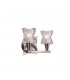 Wall Lamp Switched 2 Light G9, Satin Nickel - 1