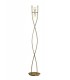 Floor Lamp 2 Light G9, Antique Brass - 1