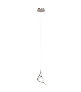 Ceiling Pendant 1 Light G9, Polished Chrome - 1