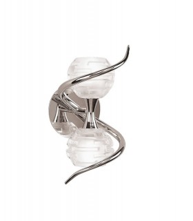Wall Lamp Switched 2 Light G9, Polished Chrome - 1