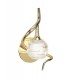 Wall Lamp Switched 1 Light G9, Polished Brass - 1