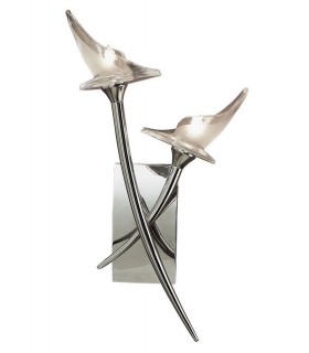 Wall Lamp Switched 2 Light G9, Polished Chrome - 1