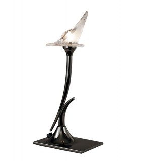 Table Lamp 1 Light G9, Black Chrome - 1