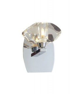 Wall Lamp Switched 1 Light G9, Polished Chrome - 1