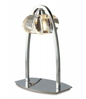 Large Table Lamp 1 Light G9, Polished Chrome - 1