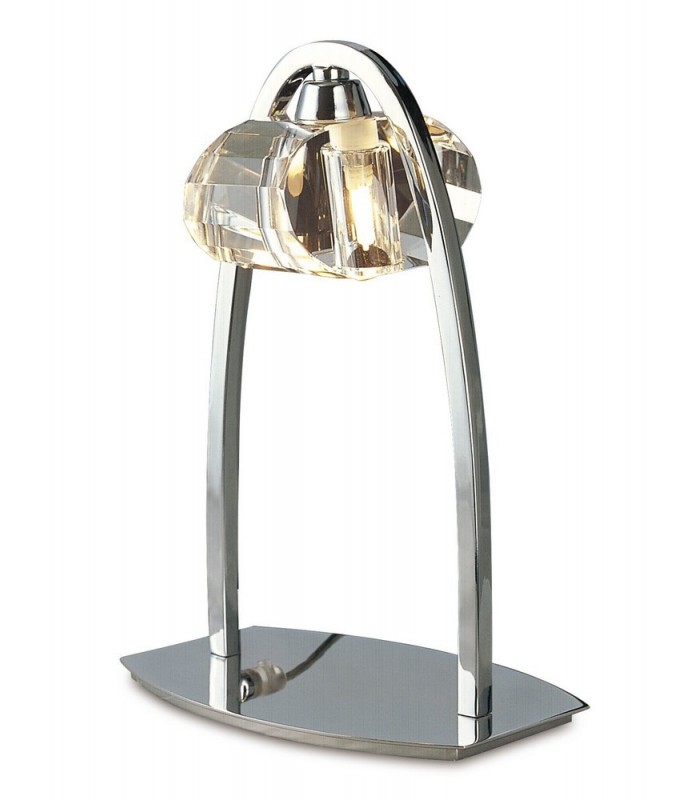Large Table Lamp 1 Light G9, Polished Chrome - 1