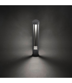 Helion Outdoor Bollard Urban Grey LED 10.7W CCT 2700-3200-4000K IP66 On-Off-2