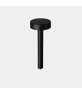 Orbit Small Opening Top Outdoor Pedestal Light 50cm Black LED 11.5W CCT 2700-3200-4000K IP66 On-Off