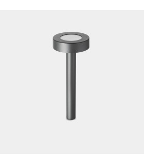 Orbit Big Opening Top Outdoor Pedestal Light 50cm Urban Grey LED 11.5W CCT 2700-3200-4000K IP66 On-Off