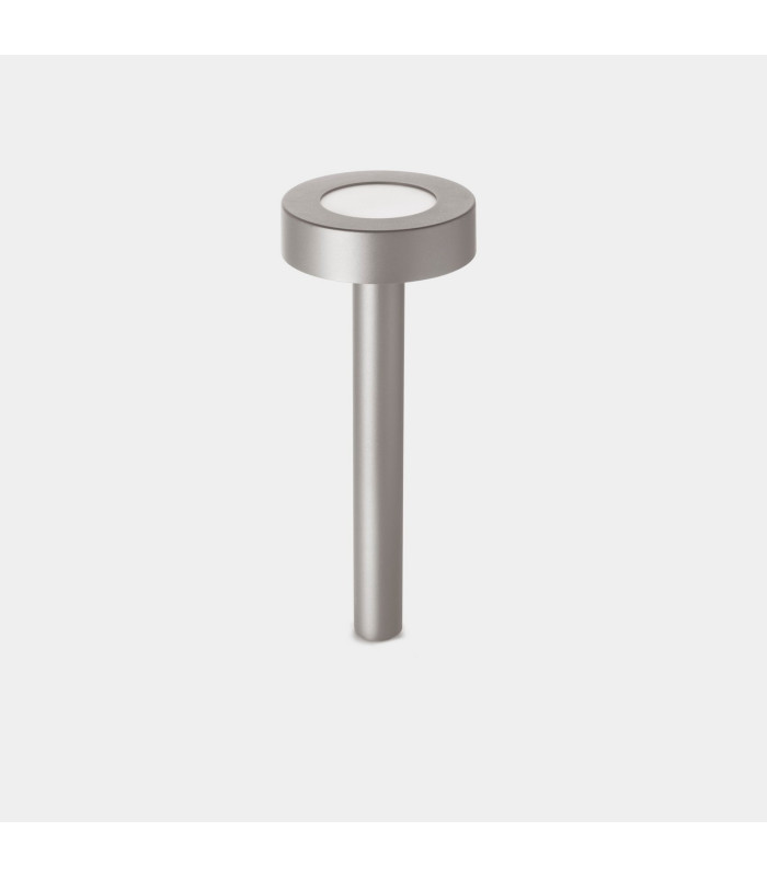 Orbit Big Opening Top Outdoor Pedestal Light 50cm Grey LED 11.5W CCT 2700-3200-4000K IP66 On-Off