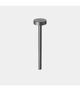 Orbit Small Opening Top Outdoor Pedestal Light 90cm Urban Grey LED 11.5W CCT 2700-3200-4000K IP66 On-Off