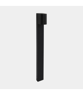 Eko Standard Outdoor Bollard Black GU10 8W IP66