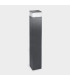 Cubik Outdoor Bollard 100cm Urban Grey Matt LED 17.5W CCT 2700-3200-4000K IP65 On-Off-1