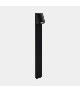 Eko Inclined Outdoor Bollard Black GU10 8W IP66