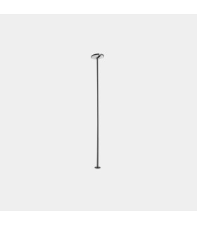 Invisible Outdoor Bollard Black LED 10.7W 2700K IP54 On-Off