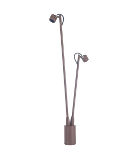 Fint Outdoor Bollard Brown LED 6.4W 3000K IP54 On-Off-1