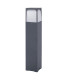Veta Outdoor Bollard 80cm Black E27 15W IP54-1
