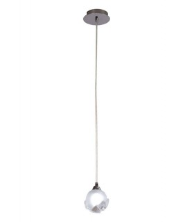Ceiling Pendant 1 Light G9, Polished Chrome - 1