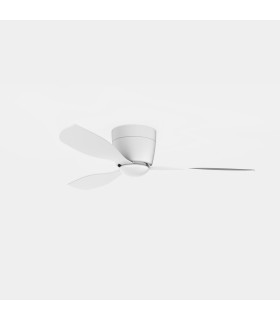 Bora 124cm Ceiling Fan White Sandblasted LED 18W CCT 2700-4000-6000K On-Off-1