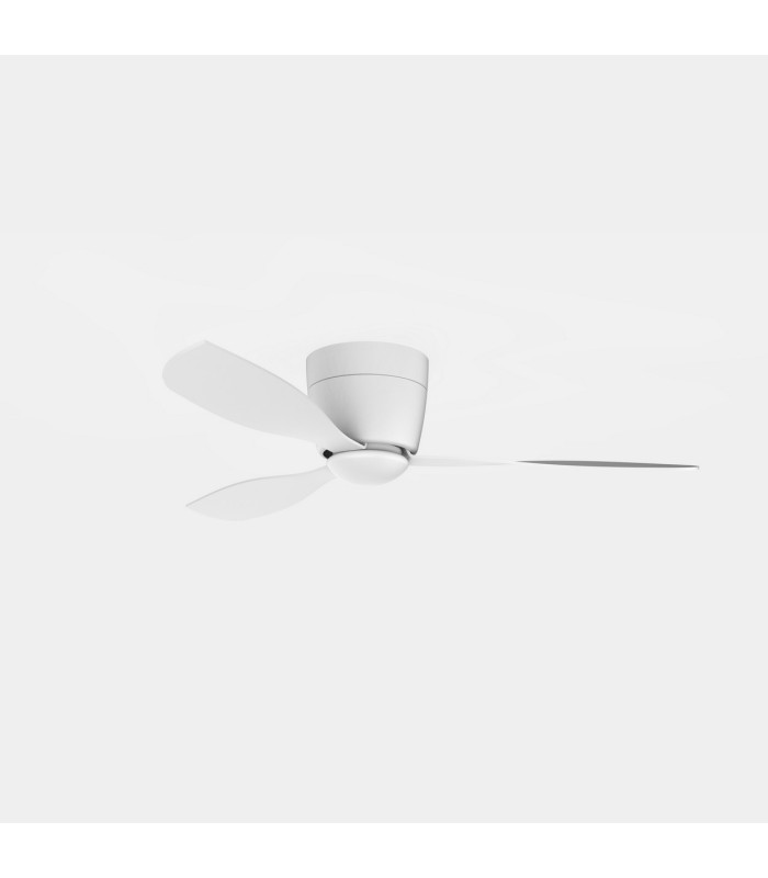 Bora 124cm Ceiling Fan White Sandblasted LED 18W CCT 2700-4000-6000K On-Off-1