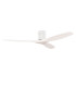 Stem 132cm Ceiling Fan White With White Blades