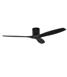 Stem 132cm Ceiling Fan Black With Black Blades