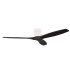Stem 132cm Ceiling Fan White With Black Blades