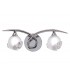Wall Lamp Switched 2 Light G9, Polished Chrome - 1