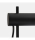Nude Single Floor Lamp Black E27 15W-2