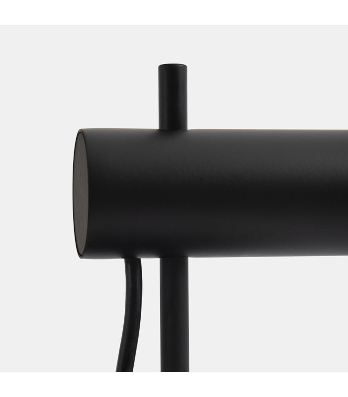 Nude Single Floor Lamp Black E27 15W-2