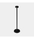 Orbit Rechargeable Covered Outdoor Portable Lamp Black LED 1.5W 2700K IP65 Touch Dimming