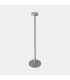 Orbit Rechargeable Covered Outdoor Portable Lamp Grey LED 1.5W 2700K IP65 Touch Dimming