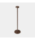 Orbit Rechargeable Covered Outdoor Portable Lamp Brown LED 1.5W 3000K IP65 Touch Dimming