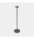 Orbit Rechargeable Small Opening Top Outdoor Portable Lamp Urban Grey LED 1.5W 3000K IP65 Touch Dimming