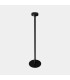Orbit Rechargeable Small Opening Top Outdoor Portable Lamp Black LED 1.5W 3000K IP65 Touch Dimming