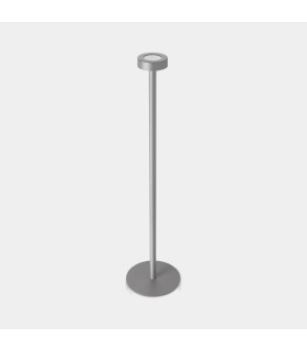 Orbit Rechargeable Big Opening Top Outdoor Portable Lamp Grey LED 1.5W 2700K IP65 Touch Dimming
