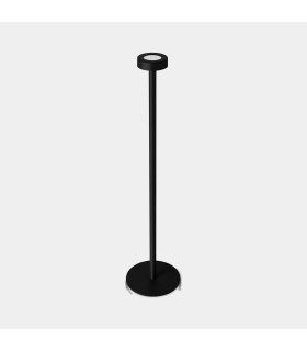 Orbit Rechargeable Big Opening Top Outdoor Portable Lamp Black LED 1.5W 3000K IP65 Touch Dimming