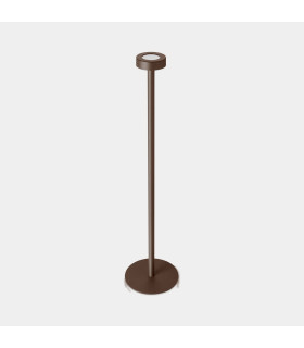 Orbit Rechargeable Big Opening Top Outdoor Portable Lamp Brown LED 1.5W 3000K IP65 Touch Dimming