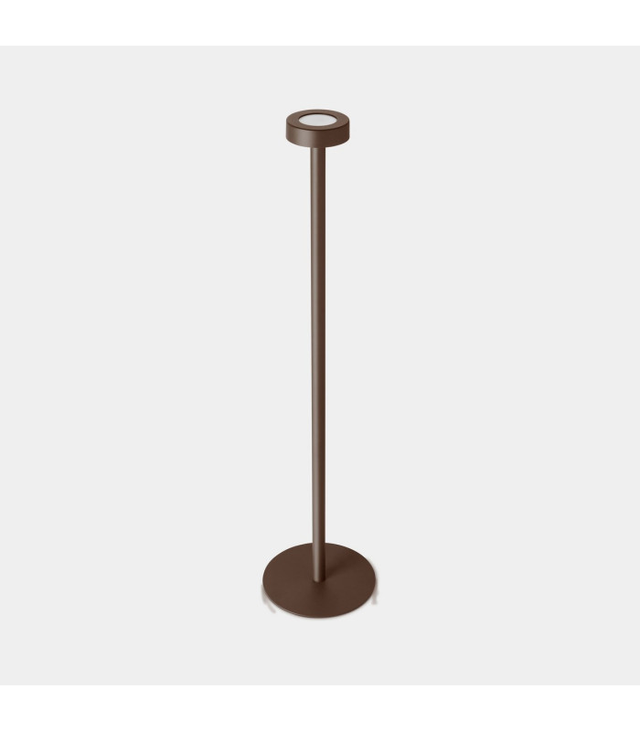 Orbit Rechargeable Big Opening Top Outdoor Portable Lamp Brown LED 1.5W 3000K IP65 Touch Dimming