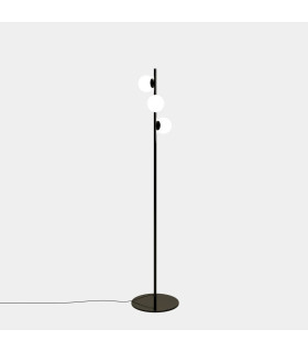 Perlina Multi Arm Floor Lamp Black LED 22.9W CCT 2700-3000-4000K On-Off-1