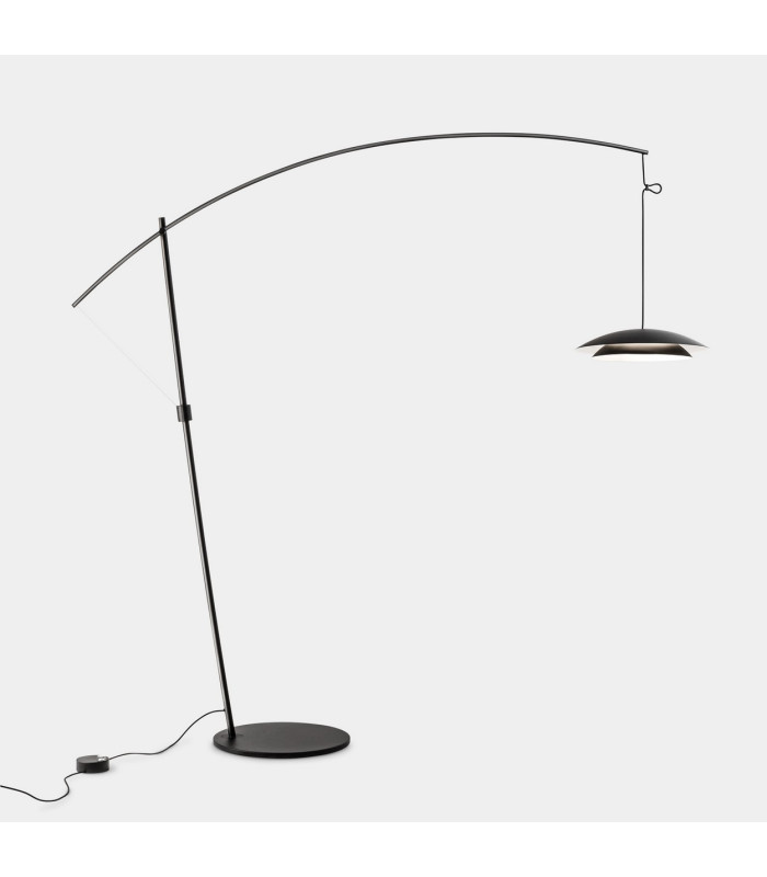 Noway Arc Floor Lamp Black LED 25.4W CCT 2700-3000-4000K Push-1
