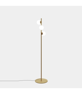 Perlina Multi Arm Floor Lamp Matte Gold LED 22.9W CCT 2700-3000-4000K On-Off