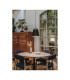 Napa Big Dome Pendant Ceiling Light Black E27 15W-2