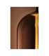 Glam Slim Pendant Ceiling Light 31cm Matte Gold Fumé E14 9W-2