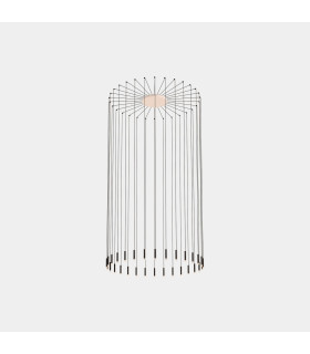 Candle Integrated LED Pendant Ceiling Light White 109.4W 2700K Dali Dimmming