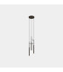Candle Cluster Pendant Ceiling Light Black LED 11.5W 2700K Phase Cut Dimming-1