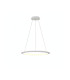 Circular Inward 64cm Integrated LED Pendant Ceiling Light White 39W 2700K Dali Dimmming-1