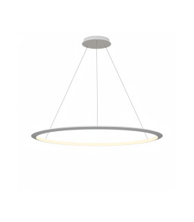 Circular Inward 121cm Integrated LED Pendant Ceiling Light White 72W 4000K Dali Dimmming-1